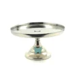 Cake Stand with Turquoise Butterfly (10" Cake Holder) - Image 6