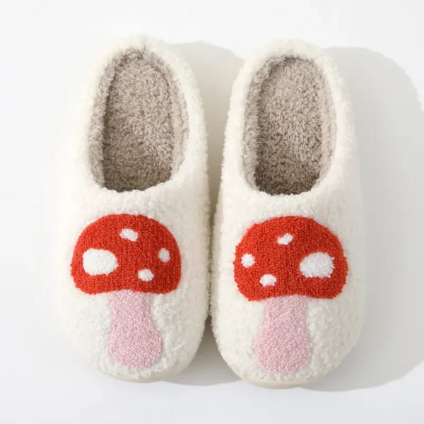 Cozy Mushroom Slippers