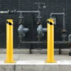 VEVOR Safety Bollard, 36 Inch Height Bollard Post, 5.5 Inch Diameter Steel Pipe Safety Bollard Post, Yellow Steel Bollard, Steel Safety Bollard with 8 Anchor Bolts, Perfect for Traffic-Sensitive Area - Image 7