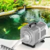 VEVOR Electromagnetic Commercial Air Pump, 50W, 1110 GPH Hydroponic Air Pump with 8-Port Distributor Connecting Hose Check Valves Stainless Steel Diaphragm, for Aquarium, Fish Tank, Pond & Hydroponics - Image 7