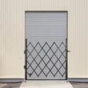 VEVOR Single Folding Security Gate, 48" H x 37" W Folding Door Gate, Steel Accordion Security Gate, Flexible Expanding Security Gate, 360 Rolling Barricade Gate, Scissor Gate or Door with Padlock - Image 7