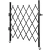 VEVOR Single Folding Security Gate, 48" H x 37" W Folding Door Gate, Steel Accordion Security Gate, Flexible Expanding Security Gate, 360 Rolling Barricade Gate, Scissor Gate or Door with Padlock - Image 8