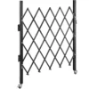 VEVOR Single Folding Security Gate, 48" H x 37" W Folding Door Gate, Steel Accordion Security Gate, Flexible Expanding Security Gate, 360 Rolling Barricade Gate, Scissor Gate or Door with Padlock - Image 10