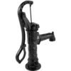 VEVOR Antique Hand Water Pump 14.6 x 5.9 x 25.6 inch Pitcher Pump w/Handle Cast Iron Well Pump w/ Pre-set 0.5" Holes for Easy Installation Old Fashion Pitcher Hand Pump for Yard Ponds Garden Black - Image 10