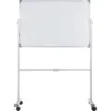 VEVOR Mobile Magnetic Whiteboard, 36 x 24 Inch, Double Sided, 360 Degree Reversible Rolling Dry Erase Board, Height Adjustable with Aluminum Frame and Lockable Swivel Wheels, for Office School Home - Image 10