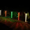 Solar Landscape Lights - Transparent Decorative Waterproof - 10 Pack Solar Powered Pathway Lights - Image 9