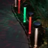 Solar Landscape Lights - Transparent Decorative Waterproof - 10 Pack Solar Powered Pathway Lights - Image 10