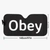 Windshield Sun Shade - Obey - Image 3