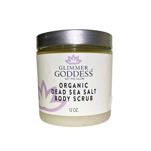 Organic Body Scrub with Dead Sea Salt & Shea Butter