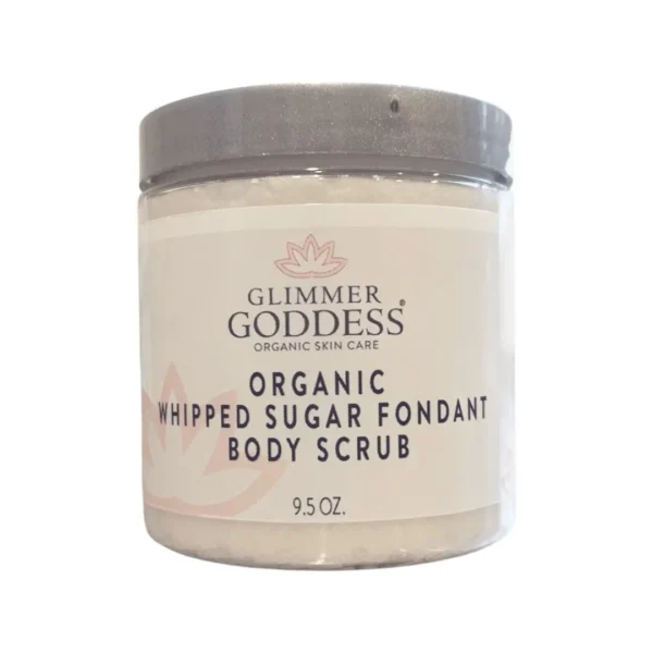 Organic Whipped Sugar Fondant Exfoliating Body Scrub