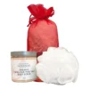 Organic Whipped Sugar Body Scrub Set! Includes Body Scrub 12 oz and Loofah! - Image 4