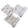 Wildflowers Bamboo Swaddles 3 Pack - Image 3