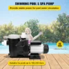 VEVOR 2.5HP Swimming Pool Pump Motor Hayward Lift 62ft In/Above Ground Pool Pump - Image 11