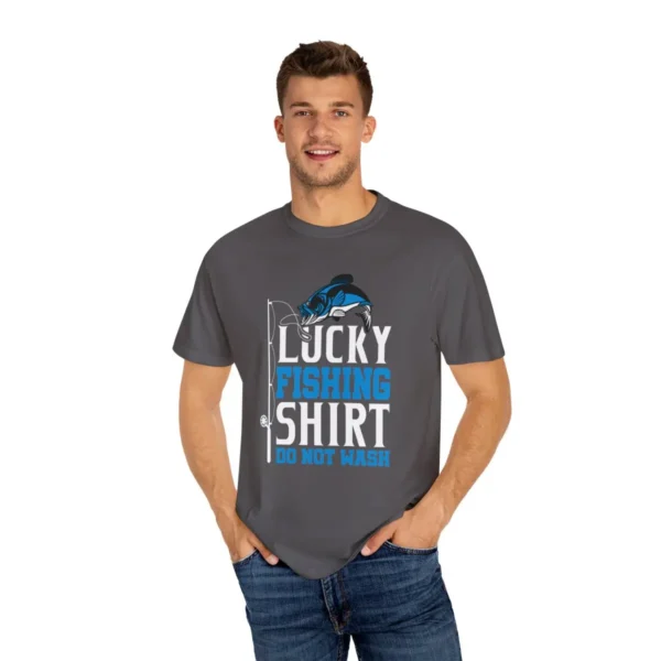 Catch Your Luck with the Lucky Fishing Shirt, Do Not Wash Tee