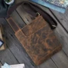 Natural Grain Leather Handbag - Image 2