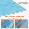 VEVOR Spill Absorbent Pads, Water Absorbing Mat Pad in Dispenser Box, 6 Gal Capacity, 15" L x19" W Polypropylene Absorbent Pad for Water, 30 pcs per Box - Image 2