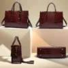 Crocodile Print Women Handbag - Image 2