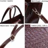 Crocodile Print Women Handbag - Image 4