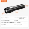 VEVOR 2 Pack Flashlights 3000 High Lumens 5 Modes Adjustable Focus Flashlight - Image 6