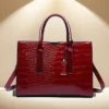 Crocodile Print Women Handbag - Image 5