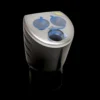 4-In-1 Power Outlet Cupholder Adapter with 3 12-Volt and 1 USB Port Multi Charger RP492 - Image 2