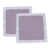 Orchid Lavender Cotton Muslin Security Baby Blankie - Image 2