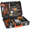 VEVOR Tool Kit, 146 Piece General Household Hand Tool Set, with Electric Drill and Portable Tool Storage Case, High-Quality Steel, for Home Maintenance, DIY Projects, and Automotive Repair - Image 8