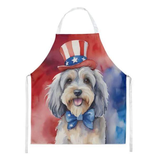 Tibetan Terrier Patriotic American Apron