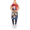 Tibetan Terrier Patriotic American Apron - Image 5