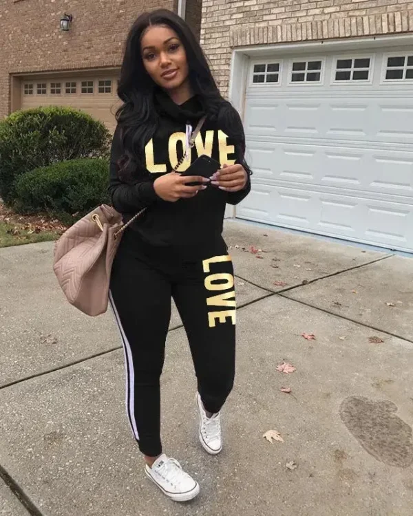 Spicy Love Casual Jogger Set