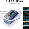 Fingertip Pulse Oximeter And Blood Oxygen Saturation Monitor With LED Display - Image 7