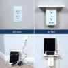 Executive Shelf Multi Charge Wall Outlet - Image 3