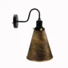 Industrial Wall Sconce Retro Wall Light Cone Lamp Shade E26 Socket Home Farmhouse~1166 - Image 9