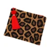 Leopard Beaded Clutch - Image 2