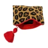 Leopard Beaded Clutch - Image 3