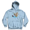 Calvin and Hobbes Dancing with Record Player Unisex Hoodie - Image 7