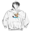 Calvin and Hobbes Dancing with Record Player Unisex Hoodie - Image 8