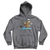 Calvin and Hobbes Dancing with Record Player Unisex Hoodie - Image 11