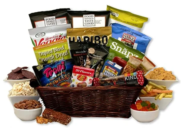 Gluten Free Snack Gift Basket - gluten free basket